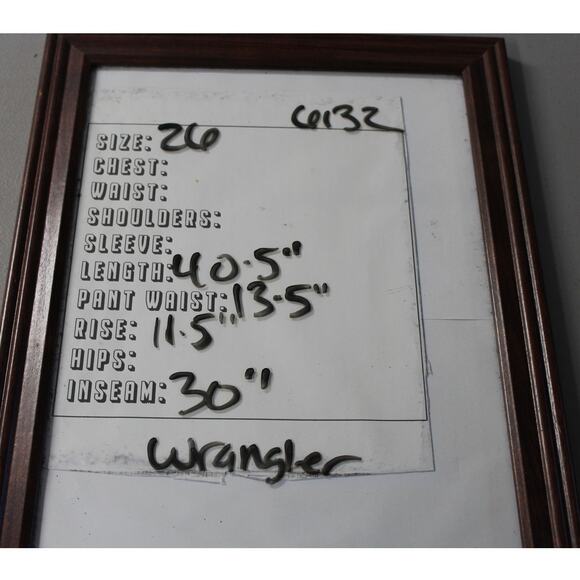 Wrangler Westward 626 High Rise Boot Jeans size 26x30 Light Wash - Picture 6 of 6